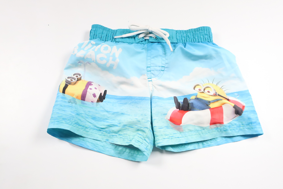 Badshorts med Minions från H&M - Storlek 92 - Blå