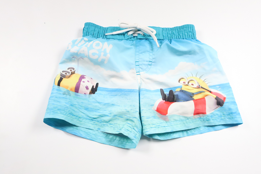 Badshorts med Minions från H&M - Storlek 92 - Blå