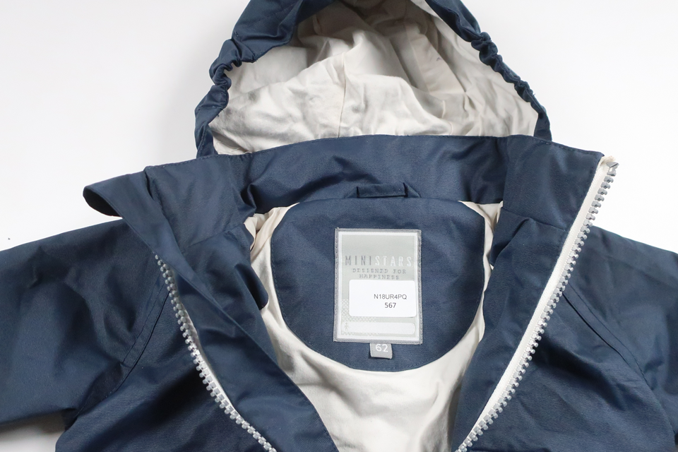 Shell jacket from Ministars - Size 62 - Navy blue