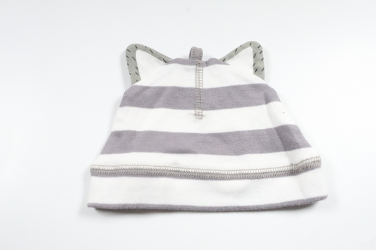 Mössa med öron från ICA I Love Eco - Storlek 50 - Grå