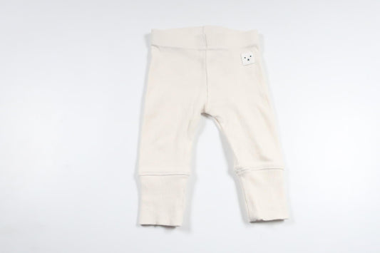 Ribbade byxor från Kappahl - Storlek 56 - Vit