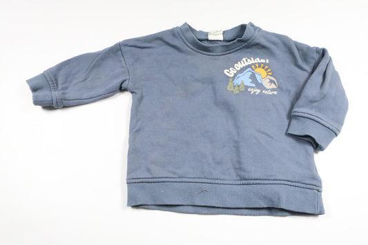 Sweatshirt från H&M - Storlek 68 - Blå