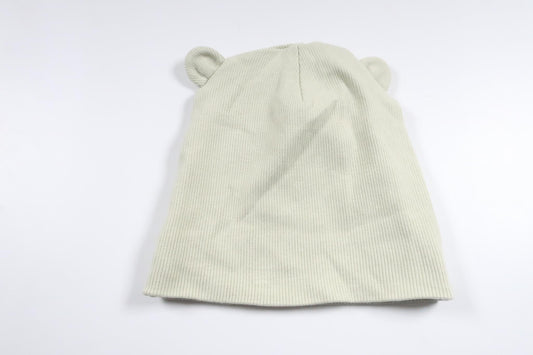 Ribbad mössa med öron från Lindex - Storlek 40/42 - Grön