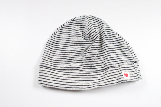 Randig mössa från H&M - Storlek 62 - Grå