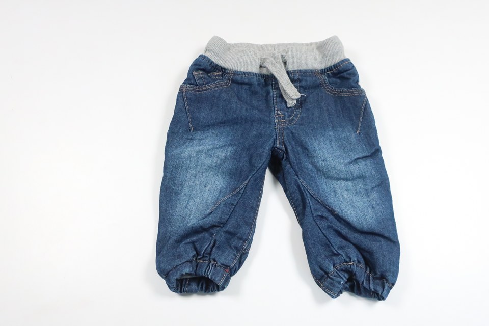Fodrade byxor från Kappahl - Storlek 62 - Denim