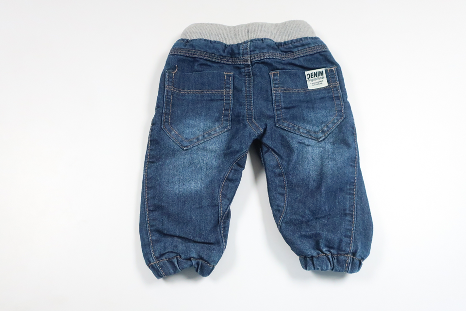 Fodrade byxor från Kappahl - Storlek 62 - Denim