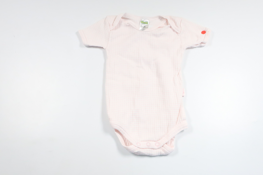 Ribbad body från Friends - Storlek 80 - Rosa