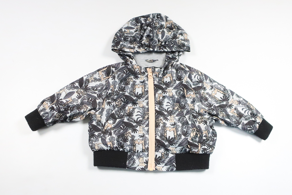 Vindjacka från Unibaby - Storlek 68 - Svart