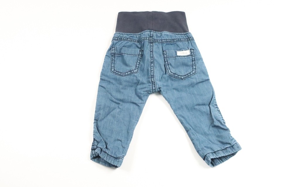 Fodrade byxor från Newbie - Storlek 62 - Denim