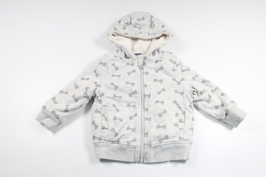 Pile fodrad munkjacka från Lupilu - Storlek 86/92 - Grå