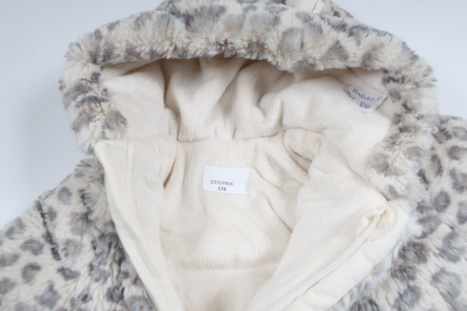 Thick fleece overalls from Mothercare - Size 50/56 - Grey