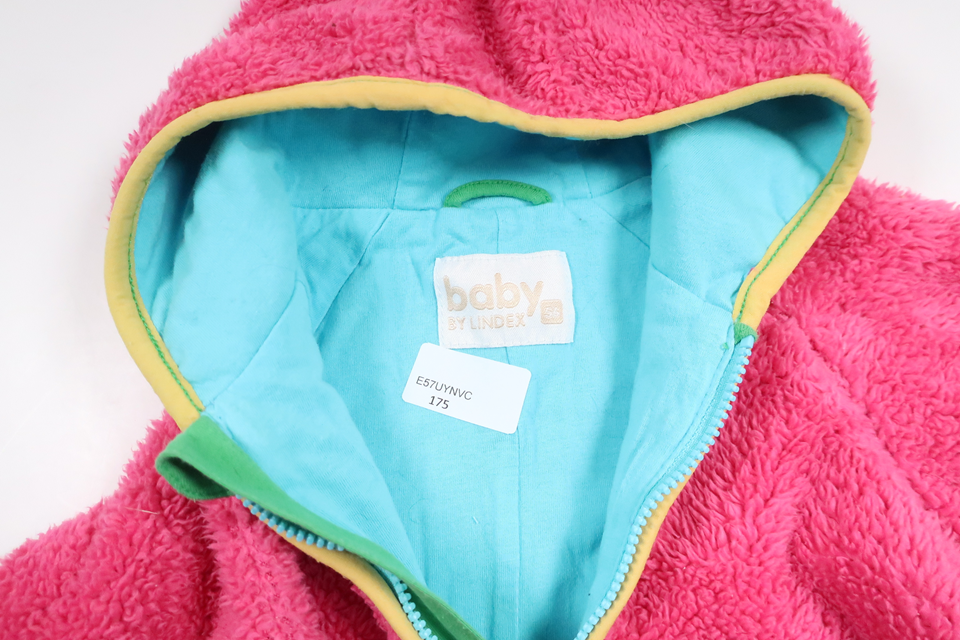 Fleeceoverall från Lindex - Storlek 56 - Rosa