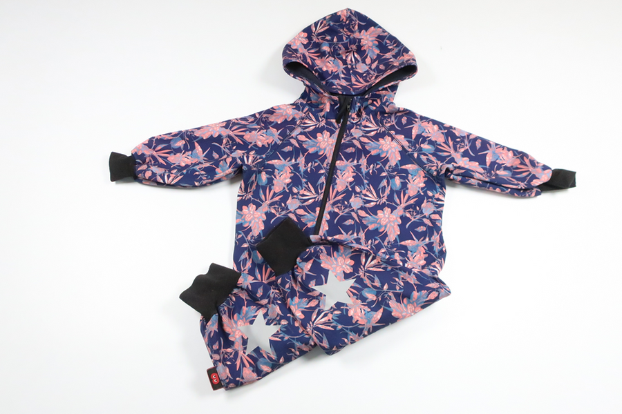 Softshelloverall från iELM - Storlek 80 - Blå