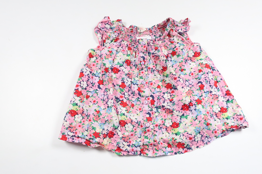 Blommig tunika från H&M - Storlek 92 - Rosa