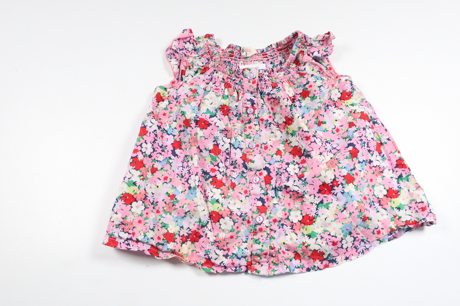 Blommig tunika från H&M - Storlek 92 - Rosa