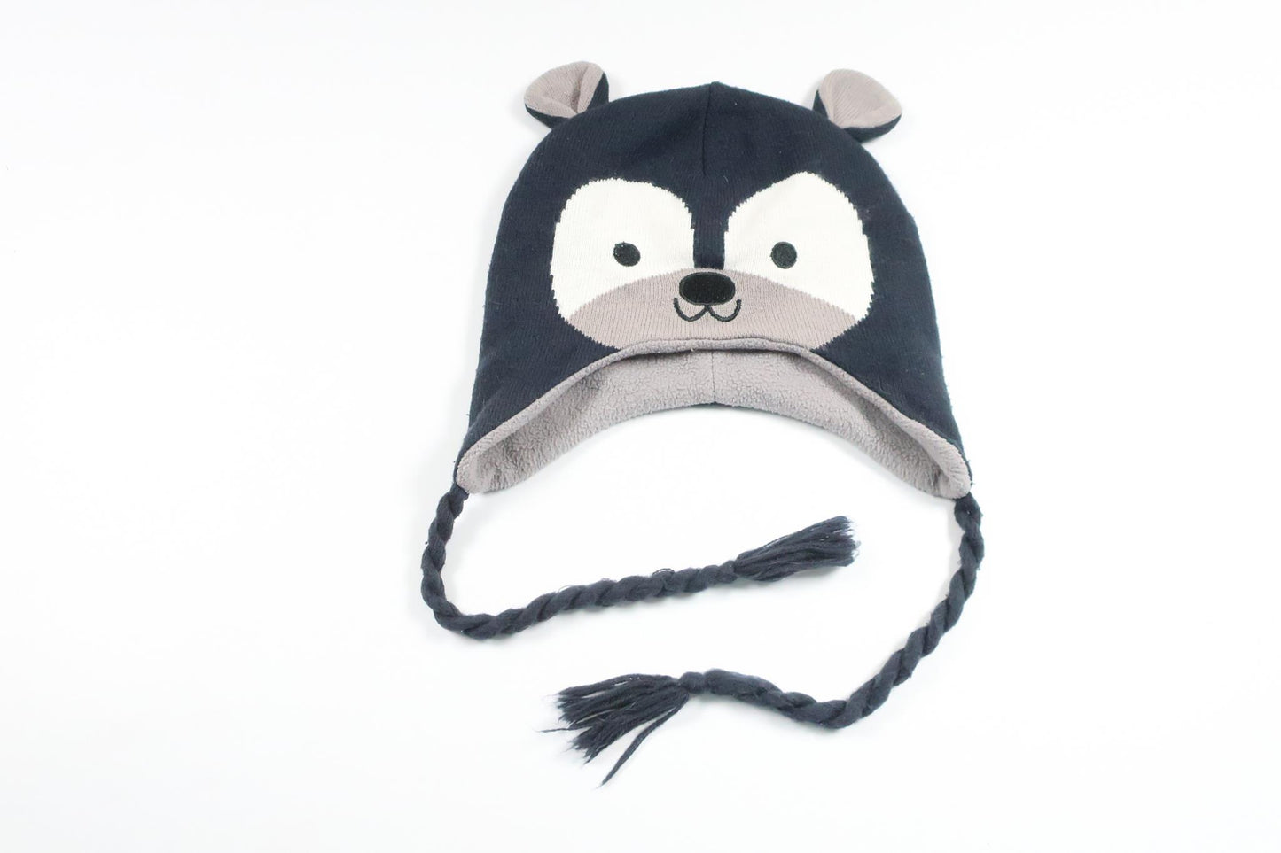 Stickad mössa från Lindex - Storlek 52/54 - Marinblå