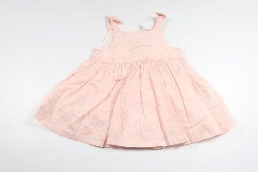 Blommig klänning från H&M - Storlek 74 - Rosa