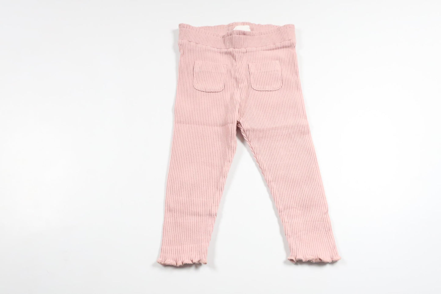 Ribbade byxor från Kappahl - Storlek 74 - Rosa