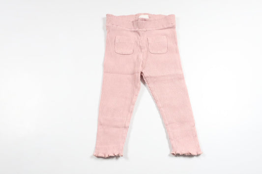 Ribbade byxor från Kappahl - Storlek 74 - Rosa