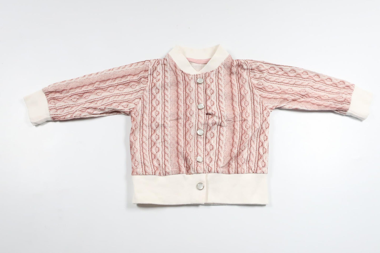 Kofta från Hemsytt - Storlek 62/68 - Rosa