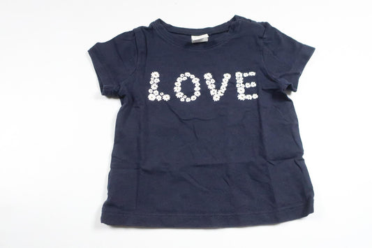 T-shirt från H&M - Storlek 68 - Marinblå