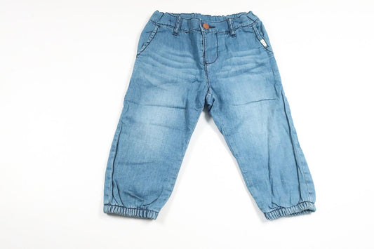 Lined trousers from Lindex - Size 74 - Denim