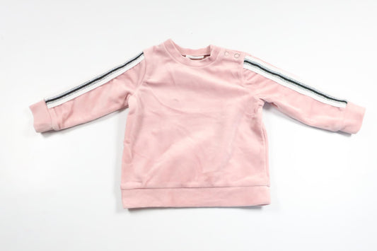 Tröja i velour från Kappahl - Storlek 62 - Rosa
