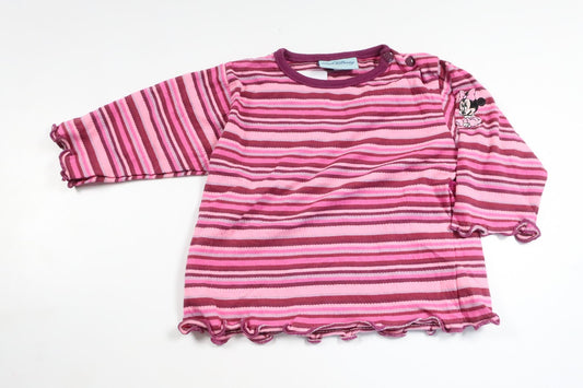 Randig tröja med Mimmi från Mini Kids - Storlek 68 - Rosa