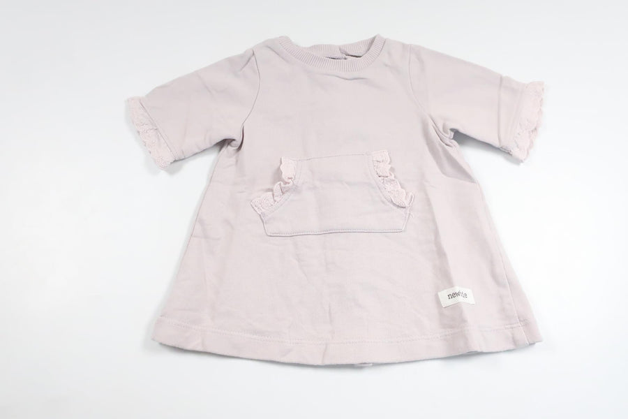 Sweatshirtklänning från Newbie - Storlek 56 - Lila