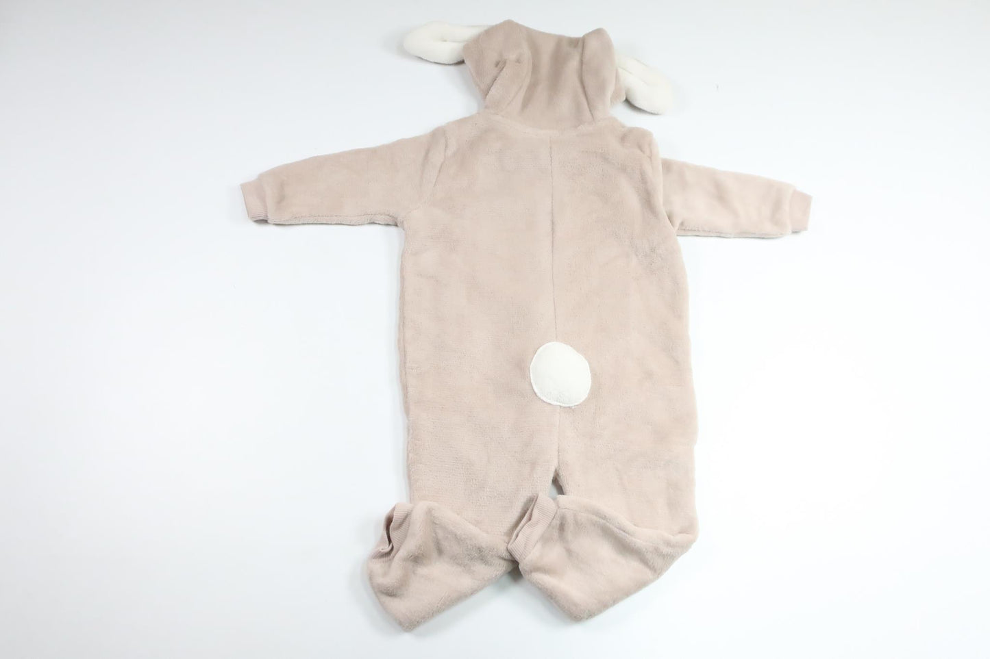 Kaninoverall i fleece från Luca & Lola - Storlek 74 - Beige