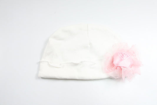 Mössa från Okänt - Storlek 68 - Vit