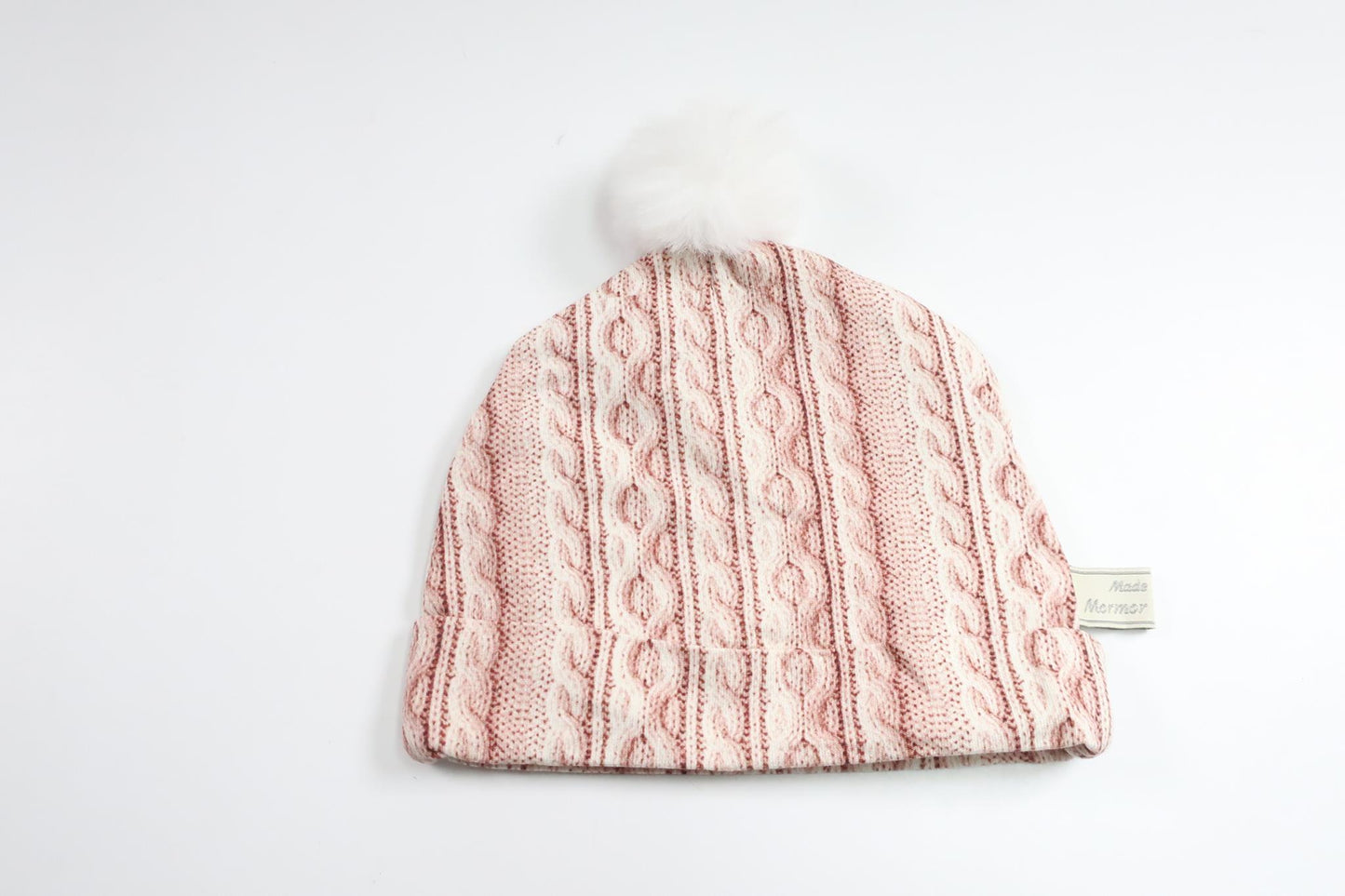 Floral hat from Hemsytt - Size 50/56 - Pink