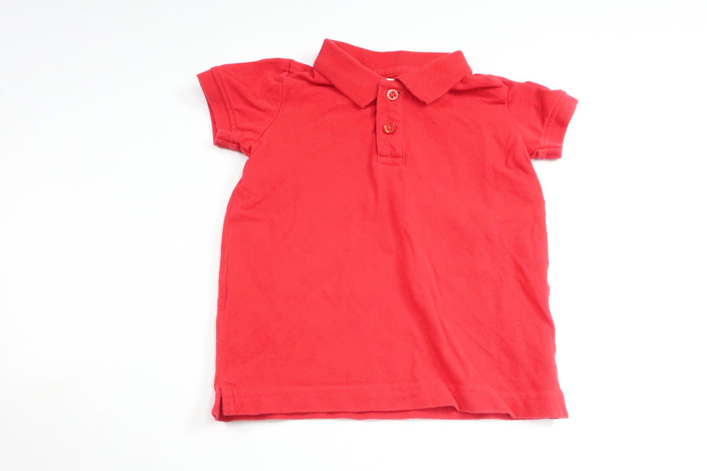 Pikétröja från Denim Day - Storlek 86 - Röd