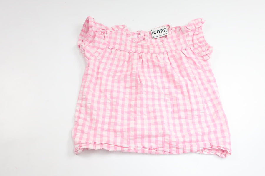 Randig tunika från Cope - Storlek 80 - Rosa