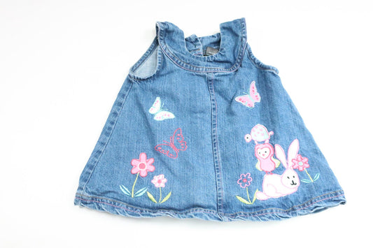 Jeanskläning från Ellos - Storlek 80 - Denim