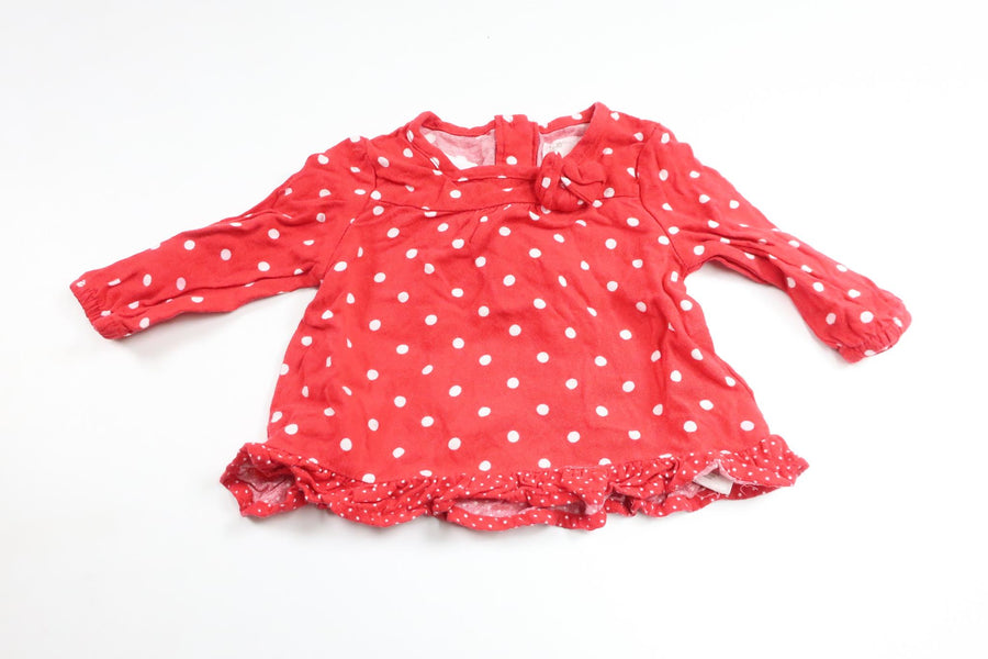 Prickig tröja från Primark - Storlek 62 - Röd