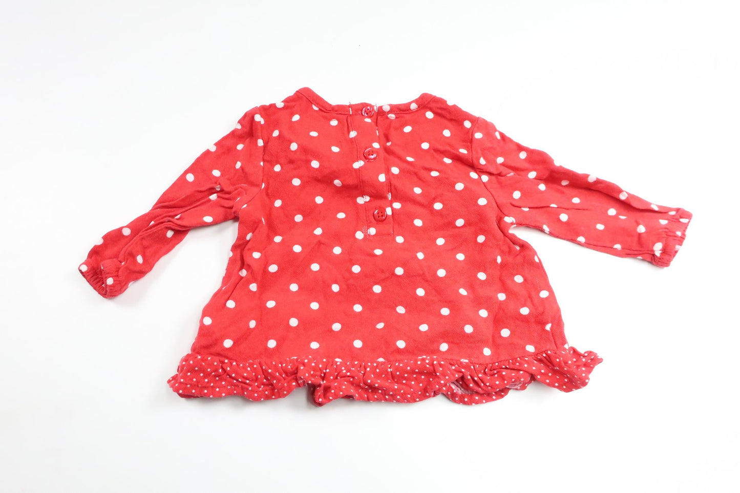 Prickig tröja från Primark - Storlek 62 - Röd