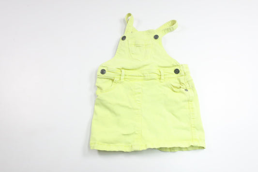 Hängselklänning från Pebble Stone - Storlek 86 - Neon