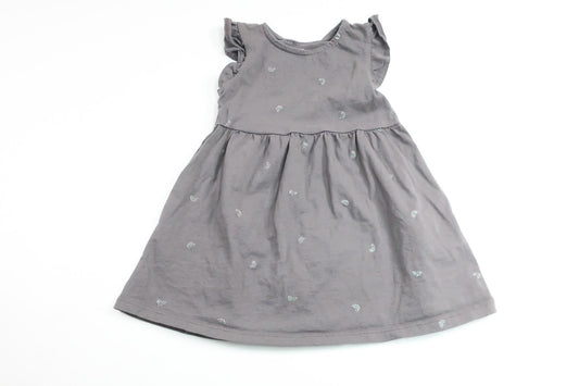 Klänning med regnbågar från H&M - Storlek 92 - Grå