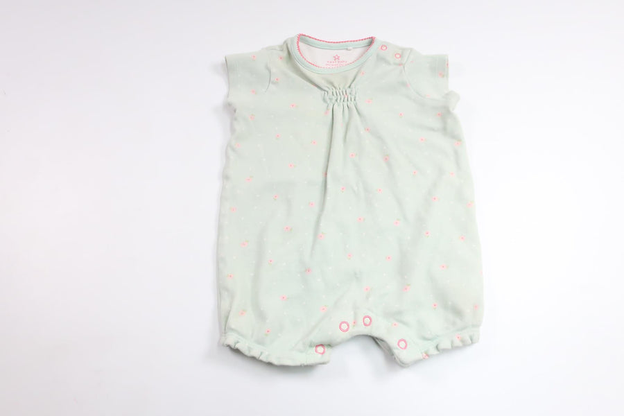 Blommig jumpsuit från Next - Storlek 62 - Grön