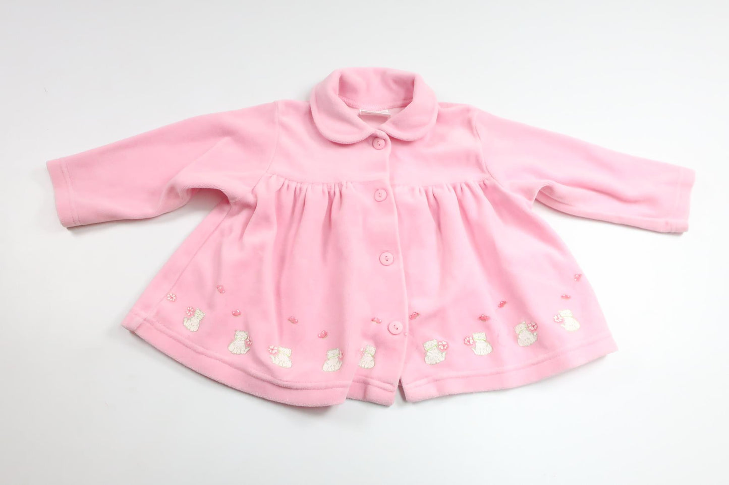 Kofta i fleece från Kappahl - Storlek 74 - Rosa