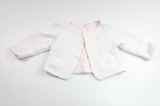 Tjockare kofta från Obaïbi - Storlek 74 - Rosa