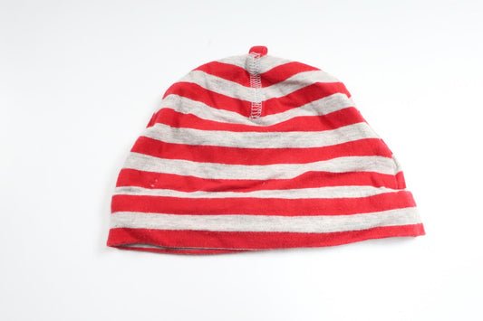 Randig mössa från H&M - Storlek 62 - Röd