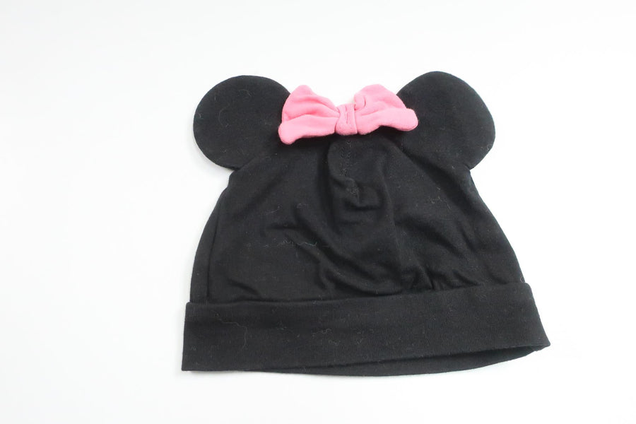 Mössa med Mimmi öron och rosett från H&M - Storlek 56 - Svart