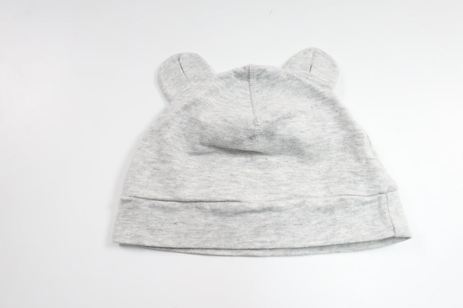 Mössa med öron från H&M - Storlek 62 - Grå
