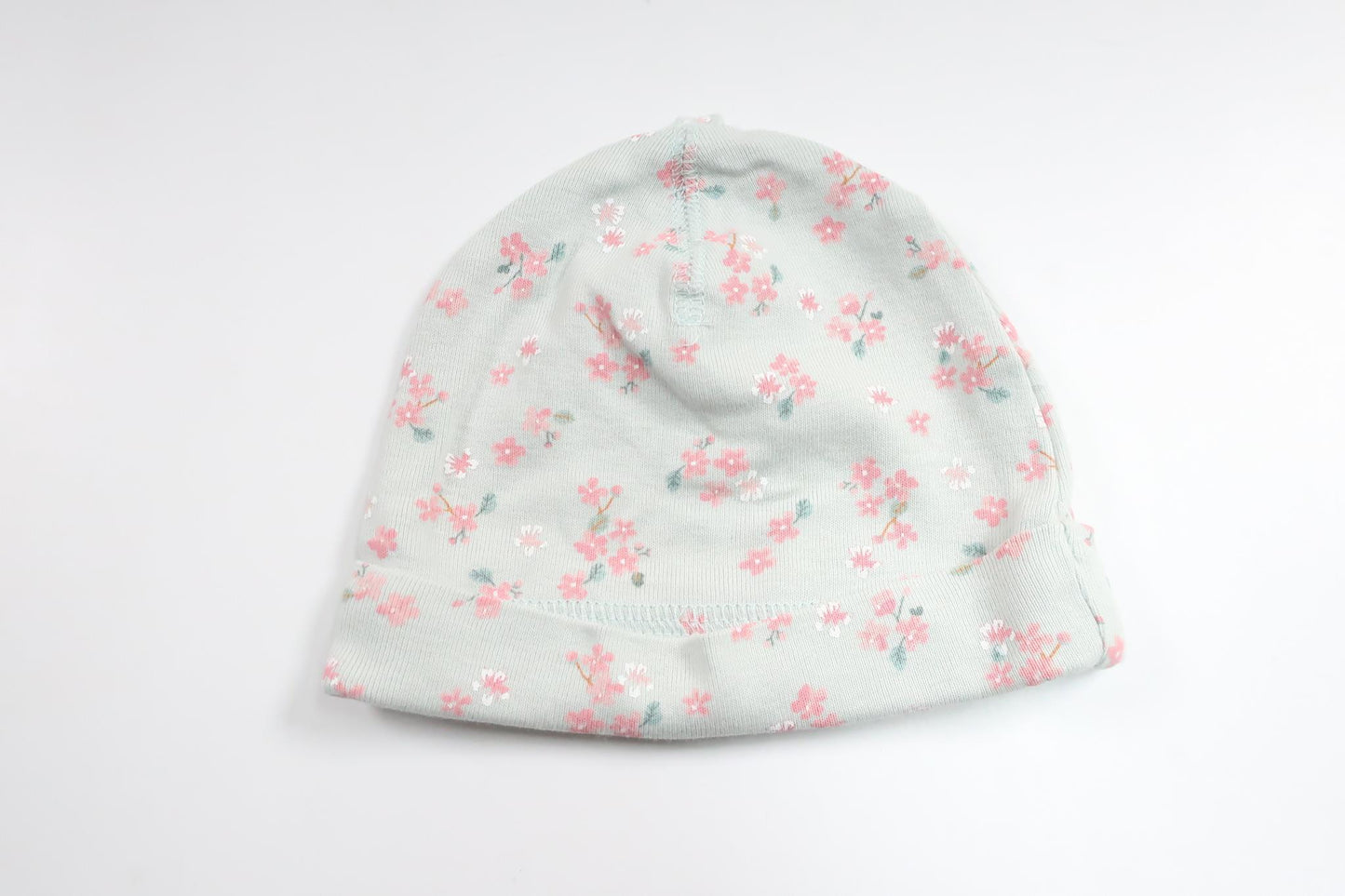 Blommig mössa från H&M - Storlek 62 - Blå