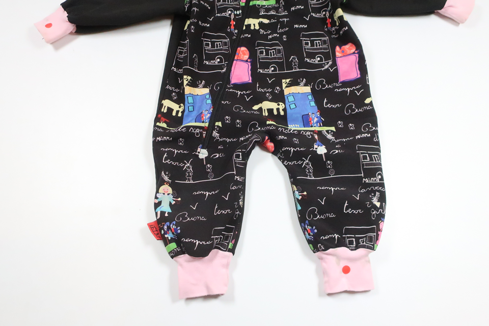 Softshelloverall från iELM - Storlek 80 - Svart