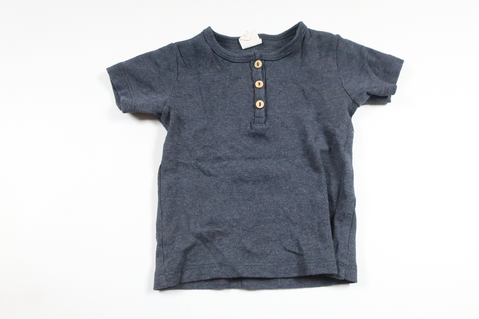 T-shirt från H&M - Storlek 74 - Marinblå