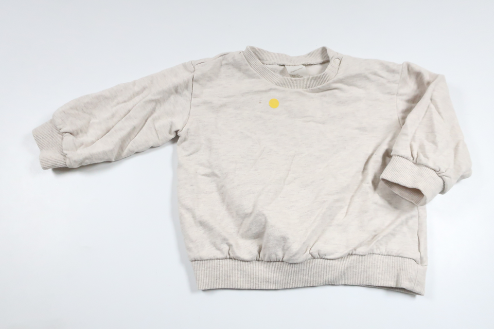 Sweatshirt från H&M - Storlek 74 - Beige