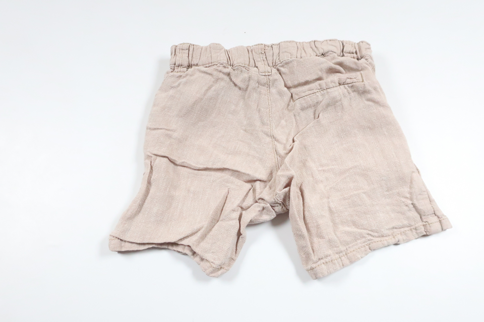Short i linnemix från H&M - Storlek 68 - Beige